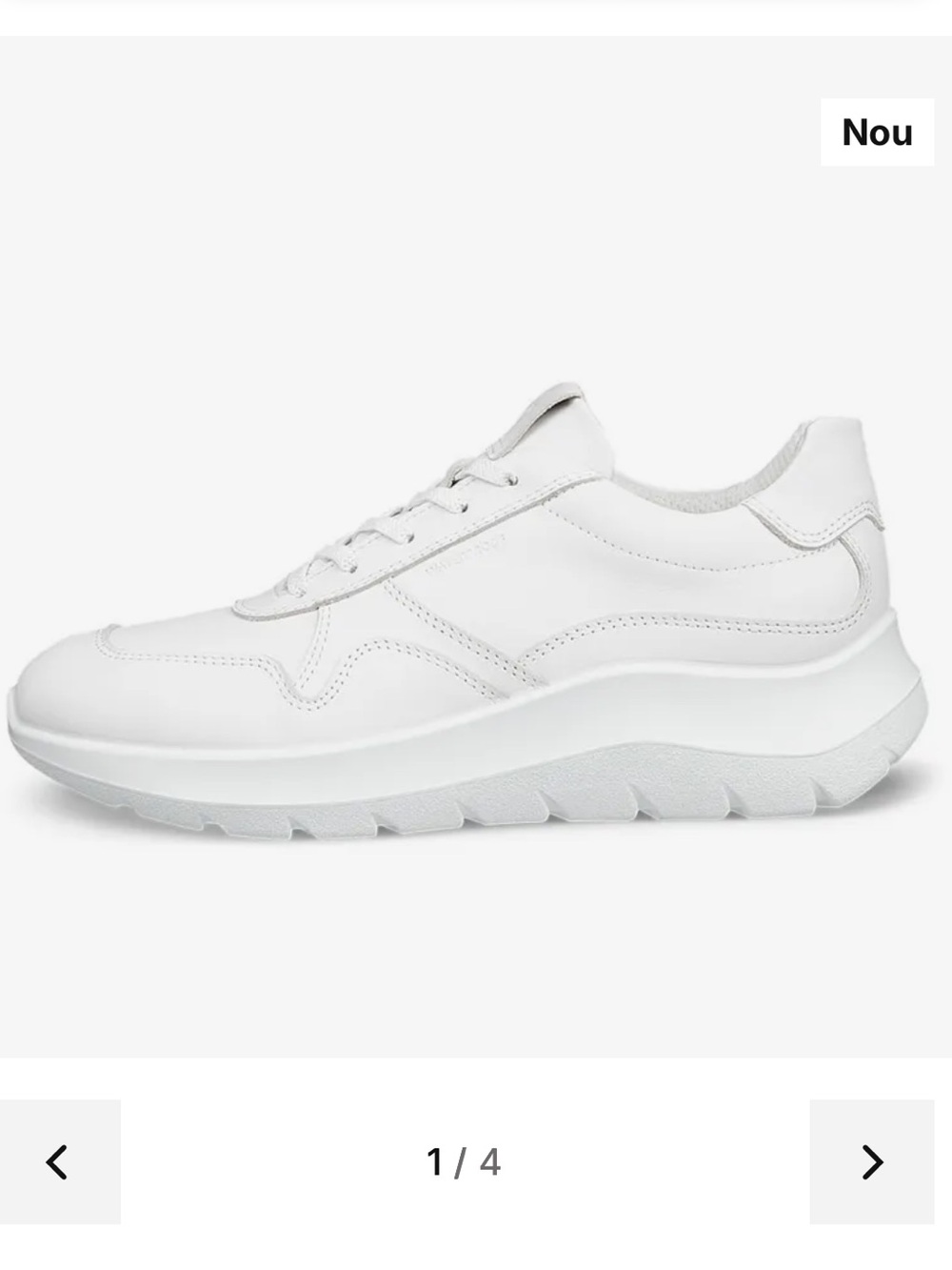 Ecco Valerie White Sneakers size 6/36